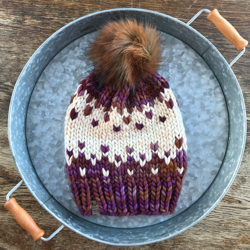 Adult Merino Winterfell Beanie 14