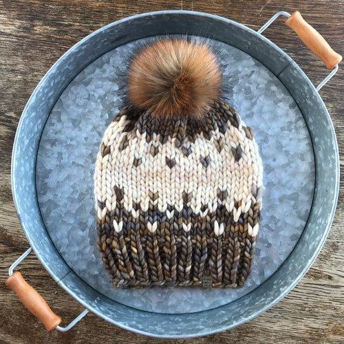 Adult Merino Winterfell Beanie 17