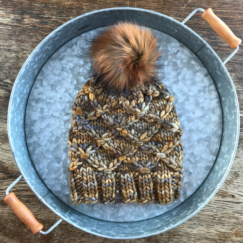 Adult Merino Diamond Beanie 18