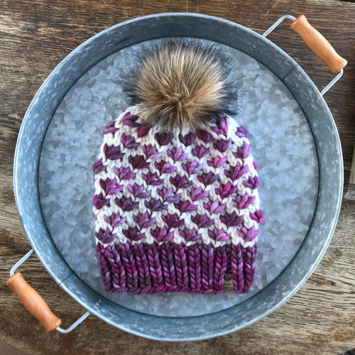 Adult Merino Lotus Beanie 1