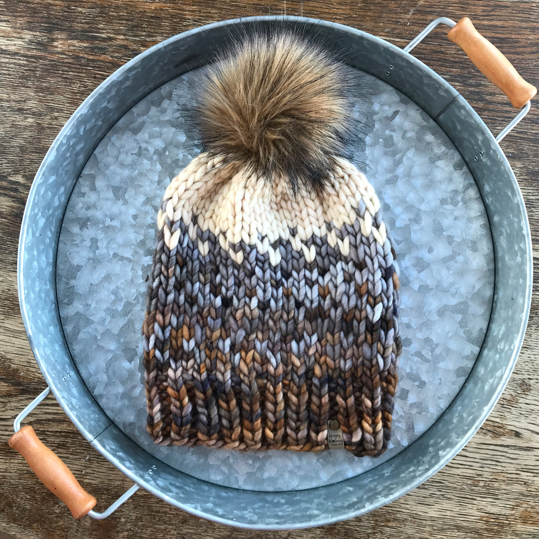 Adult Merino Sunrise Beanie 20