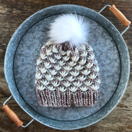 Adult Merino Lotus Beanie 5