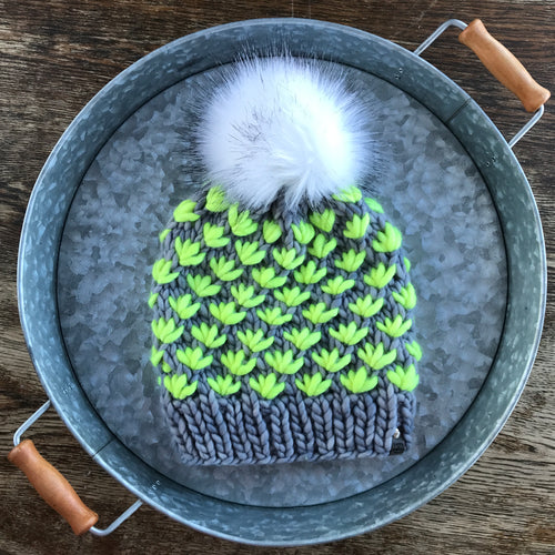 Adult Merino Lotus Beanie 8