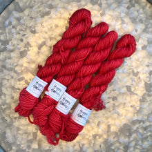 Load image into Gallery viewer, Mini Skein DK - Bright Red