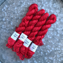 Load image into Gallery viewer, Mini Skein DK - Bright Red