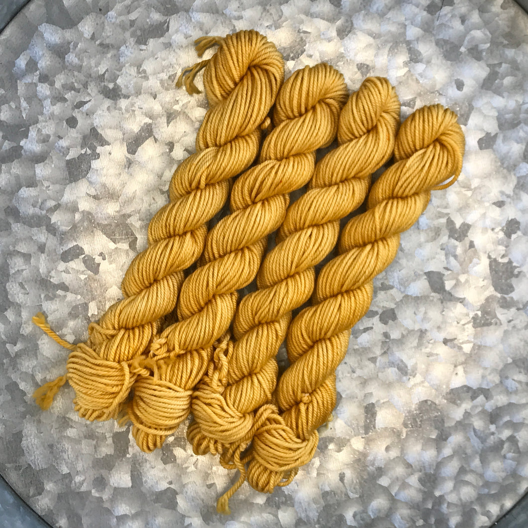 Mini Skein DK - Mustard