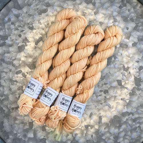 Mini Skein DK - Peach Orange