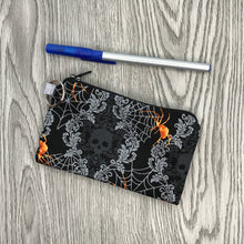Load image into Gallery viewer, Lil Cutie Pouch - Black Skulls