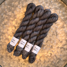 Load image into Gallery viewer, Grey Mini Skein 80/20 sock