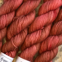 Load image into Gallery viewer, Terra Cotta Mini Skein 80/20 sock