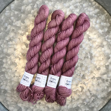 Load image into Gallery viewer, Antique Mauve Mini Skein 80/20 sock