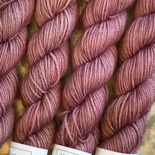 Load image into Gallery viewer, Antique Mauve Mini Skein 80/20 sock