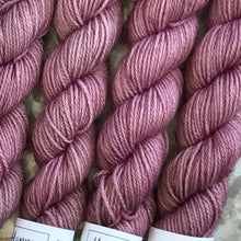 Load image into Gallery viewer, Antique Mauve Mini Skein 80/20 sock