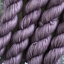 Load image into Gallery viewer, Soft Purple Mini Skein 80/20 sock