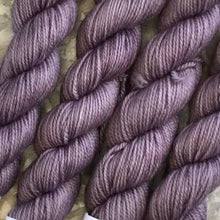 Load image into Gallery viewer, Soft Purple Mini Skein 80/20 sock