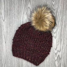 Load image into Gallery viewer, Etta Hat Maroon EA1