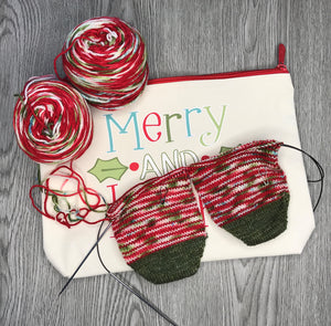 Candy Cane Sock Set -  80/20 sock