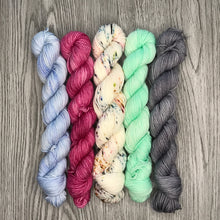 Load image into Gallery viewer, Mini Skein Set - Candyland -  80/20 sock