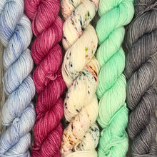 Load image into Gallery viewer, Mini Skein Set - Candyland -  80/20 sock